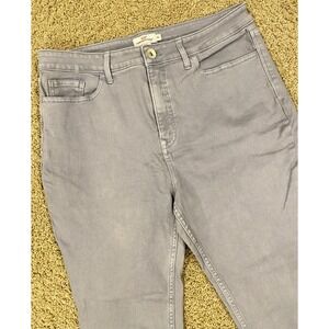 Vineyard Vines jeans womens W 32 Gray Blue High Rise skinny stretch 2P001295